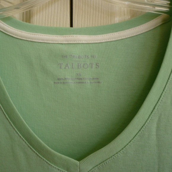 COPY - TALBOT'S 100% Pima Cotton Tee - Picture 7 of 8